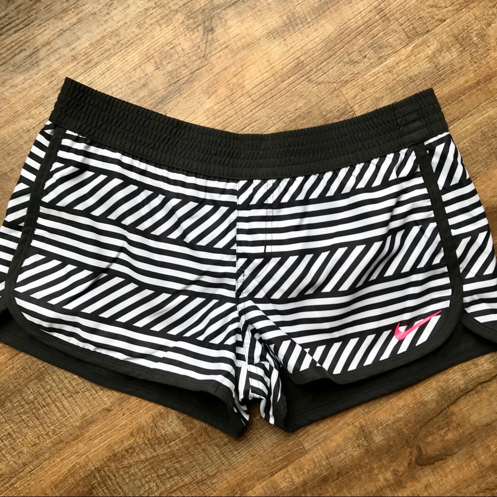 Nike Dri Fit Running Shorts Reversible Aztec Print